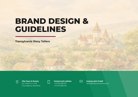 Transylvania Storytellers · Brand book