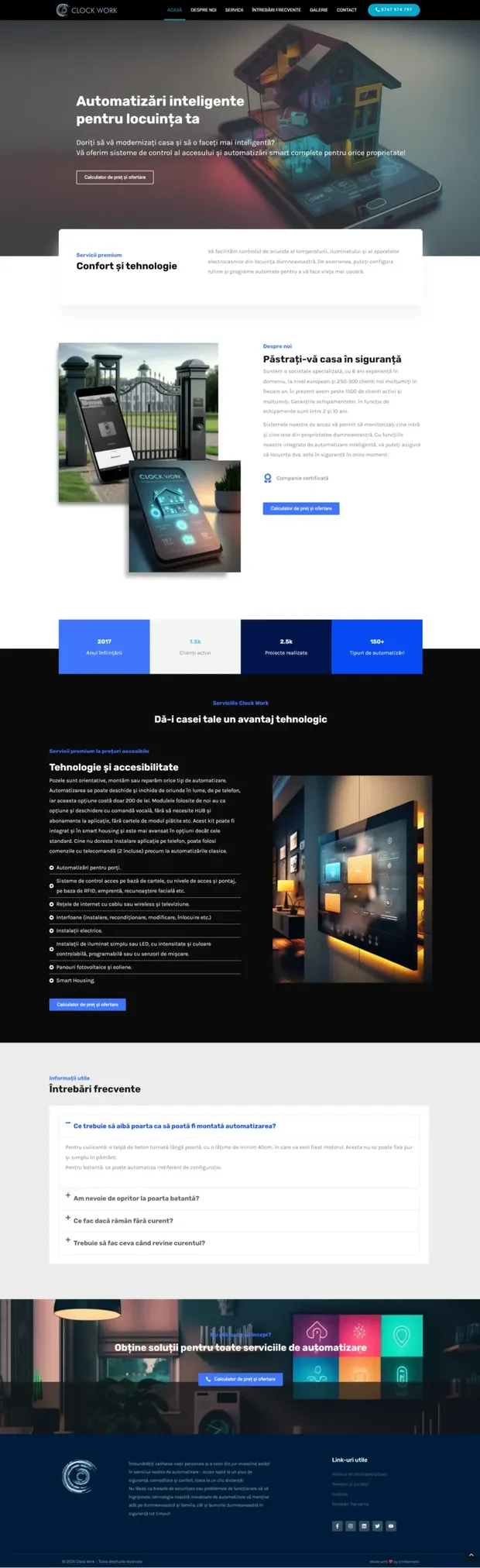 Clock Work · home automation