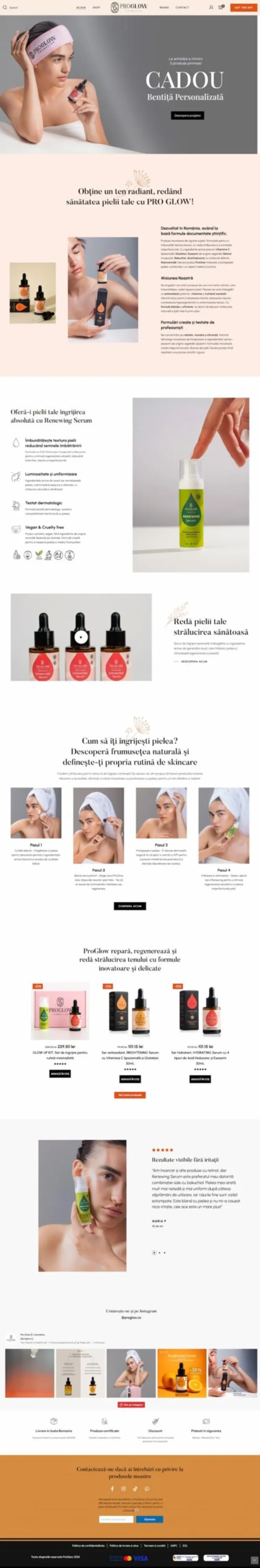 Cosmetics online shop