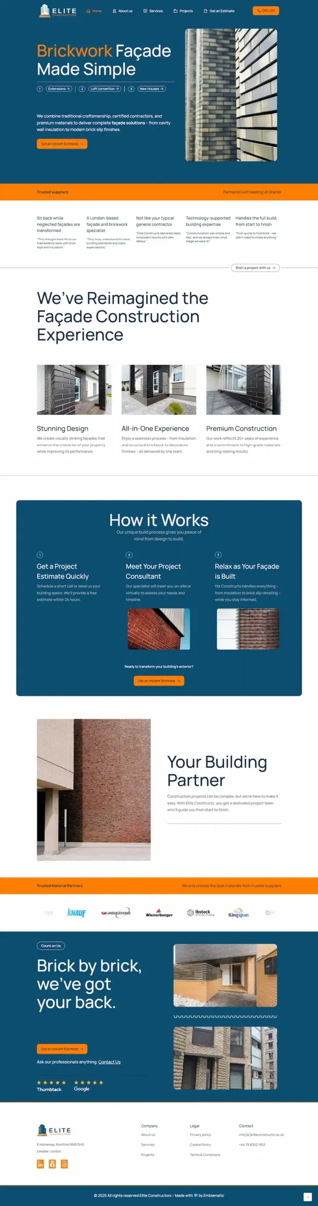 Elite Constructs · facades