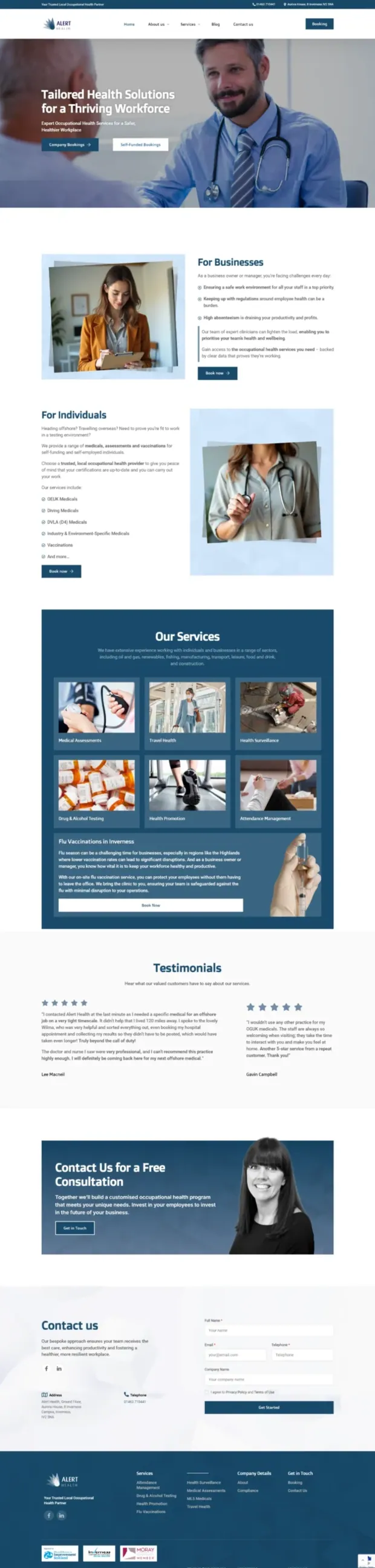 Occupational health services