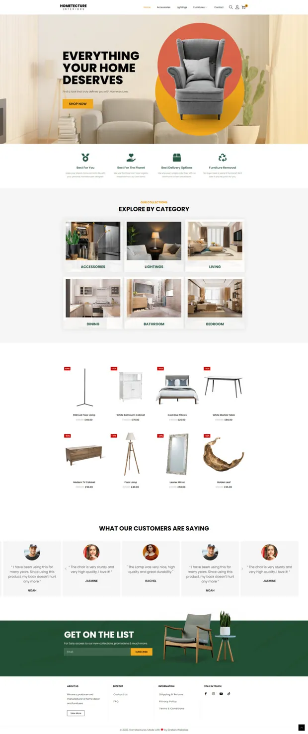 Homesticture · furniture shop