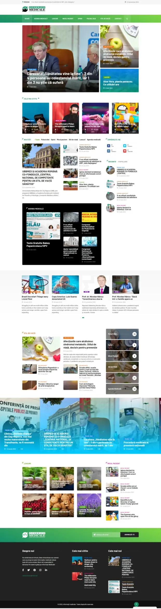 Informații Medicale · publication
