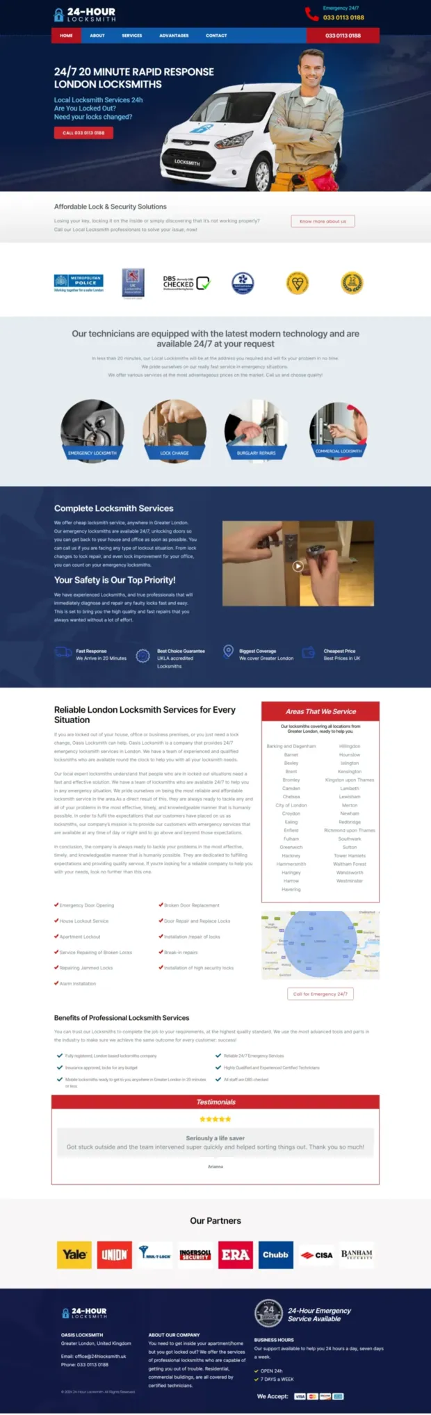 Local Locksmith · emergency callouts