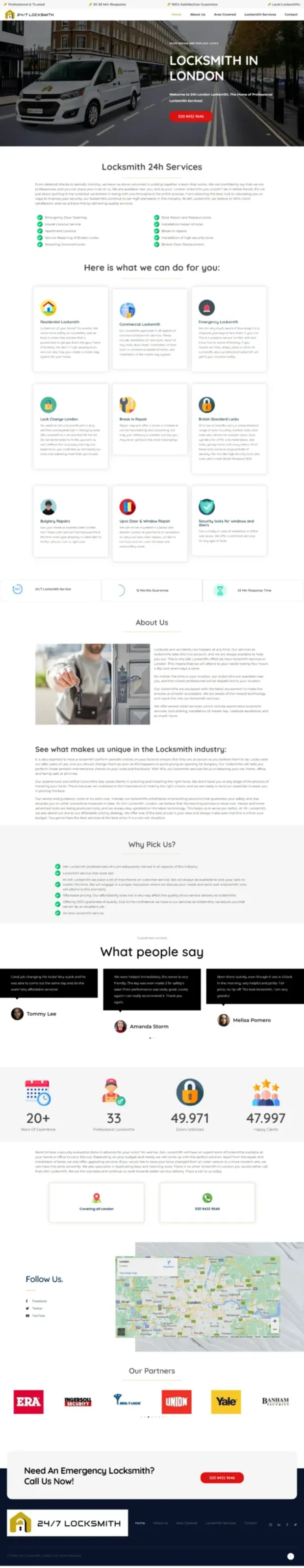 24h Locksmith London