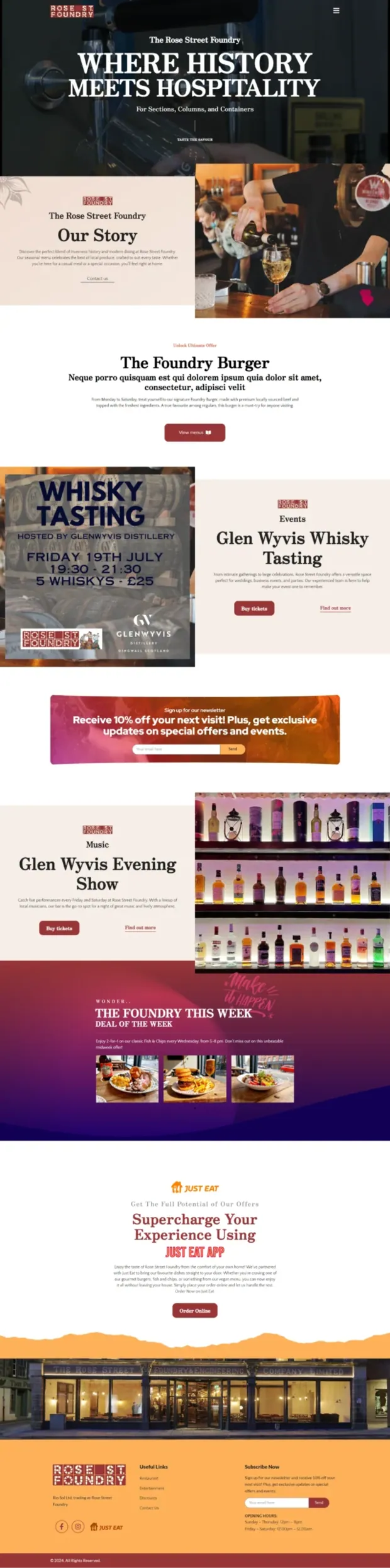 The Foundry · restaurant and events