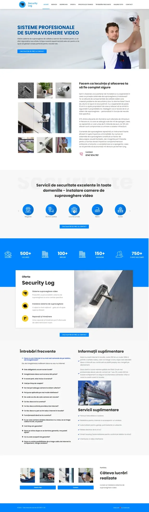 Security Log · security services